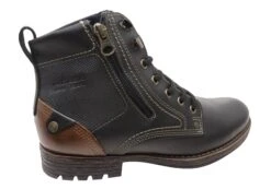 Pegada Diago Mens Comfortable Leather Boots Made In Brazil(Pegada Diago Mens Comfortable Leather Boots Made In Brazil) -Skechers Sale Store IMG 1330