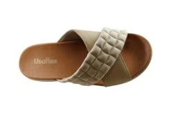 Usaflex Mela Womens Comfort Leather Slides Sandals Made In Brazil(Usaflex Mela Womens Comfort Leather Slides Sandals Made In Brazil) -Skechers Sale Store IMG 1389