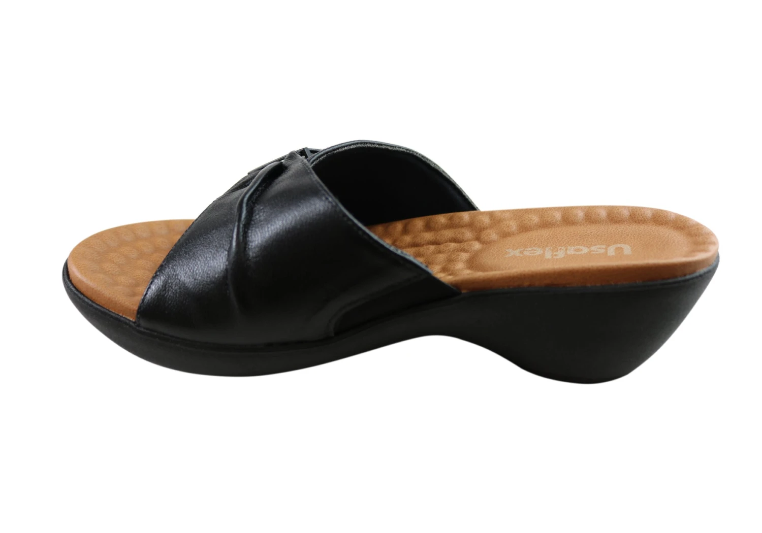 Usaflex Lucie Womens Comfort Leather Slides Sandals Made In Brazil(Usaflex Lucie Womens Comfort Leather Slides Sandals Made In Brazil) 4 Usaflex Lucie Womens Comfort Leather Slides Sandals Made In Brazil(Usaflex Lucie Womens Comfort Leather Slides Sandals Made In Brazil) - Image 4