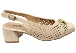 Dakota Daphne Womens Brazilian Sling Back Heels With Comfort Footbed(Dakota Daphne Womens Sling Back Heels With Comfort Footbed)