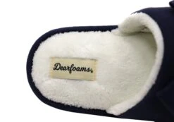 Dearfoams Womens Comfortable Lydia Pajama Slide With Bow Slippers(Dearfoams Womens Comfortable Lydia Pajama Slide With Bow Slippers) -Skechers Sale Store IMG 1460 783e3483 7f54 4555 9dd8 72eb56abf4d9