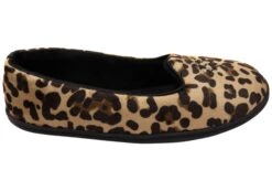 Dearfoams Womens Rebecca Microfiber Velour Wide Width Slippers(Dearfoams Womens Rebecca Microfiber Velour Closed Back Wide Width Slippers)