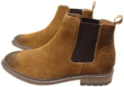 Natural Comfort Johnson Mens Leather Suede Comfortable Chelsea Boots(Natural Comfort Johnson Mens Leather Suede Comfortable Chelsea Boots) -Skechers Sale Store IMG 1482