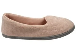 Dearfoams Womens Rebecca Chenille Closed Back Wide Width Slippers(Dearfoams Womens Rebecca Chenille Closed Back Wide Width Slippers)