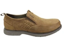 Slatters Malibu Brumby Mens Comfortable Leather Slip On Shoes(Slatters Malibu Brumby Mens Comfortable Leather Slip On Shoes)