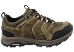 Hush Puppies Kambara Womens Olive Comfortable Leather Lace Up Shoes(Hush Puppies Kambara Womens Olive Comfortable Leather Lace Up Shoes)