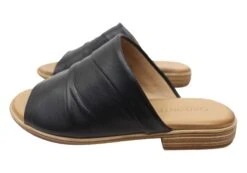 Orizonte Canberra Womens European Leather Comfortable Slides Sandals(Orizonte Canberra Womens European Leather Comfortable Slides Sandals) -Skechers Sale Store IMG 1750