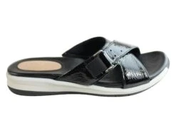 Usaflex Stella Womens Brazilian Comfy Cushioned Leather Slides Sandals(Usaflex Stella Womens Brazilian Comfy Cushioned Leather Slides Sandals) -Skechers Sale Store IMG 1796 715f205e 3006 40a8 919b 5ce4e5cfbef1