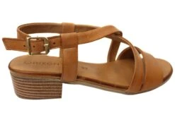 Orizonte Edena Womens Comfortable European Leather Low Heel Sandals(Orizonte Edena Womens Comfortable European Leather Low Heel Sandals) -Skechers Sale Store IMG 1918