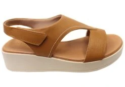 Usaflex Bridgette Womens Comfortable Leather Sandals Made In Brazil(Usaflex Bridgette Womens Comfortable Leather Sandals Made In Brazil)