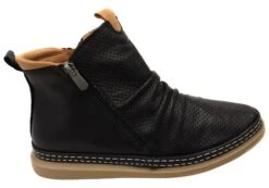 Orizonte Embia Womens European Comfortable Leather Ankle Boots(Orizonte Embia Womens European Comfortable Leather Ankle Boots)