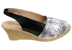 Lola Canales Tropicanna Womens Spanish Leather Wedge Sandals(Lola Canales Tropicanna Womens Spanish Leather Wedge Espadrille Sandals)