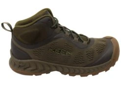 Keen Mens Comfortable Lace Up NXIS Speed Mid Boots(Keen Mens Comfortable Lace Up Nxis Speed Mid Mens Boots)