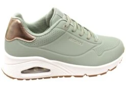 Skechers Womens Uno Shimmer Away Memory Foam Shoes(Skechers Womens Uno Shimmer Away Memory Foam Shoes) -Skechers Sale Store IMG 2567