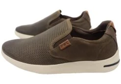 Ferricelli Perry Mens Brazilian Comfort Leather Slip On Casual Shoes(Ferricelli Perry Mens Brazilian Comfortable Leather Slip On Casual Shoes) -Skechers Sale Store IMG 2596