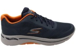 Skechers Mens GOwalk Arch Fit Guideline Comfortable Lace Up Shoes(Skechers Mens Gowalk Arch Fit Guideline Comfortable Lace Up Shoes)