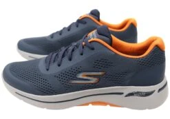 Skechers Mens GOwalk Arch Fit Guideline Comfortable Lace Up Shoes(Skechers Mens Gowalk Arch Fit Guideline Comfortable Lace Up Shoes) -Skechers Sale Store IMG 2726