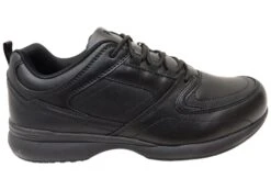 Propet Mens Life Walker Sport 3E Extra Wide Comfortable Leather Shoes(Propet Mens Life Walker Sport 3e Extra Wide Comfortable Leather Shoes)