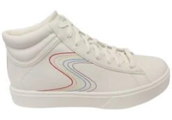 Skechers Womens Eden LX Fancy Threads Comfortable Lace Up Boots(Skechers Womens Eden Lx Fancy Threads Comfortable Lace Up Boots)