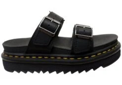 Dr. Martens Dr Martens Womens Fashion Platform Leather Myles Sandals(Dr Martens Womens Fashion Platform Myles Sandals)