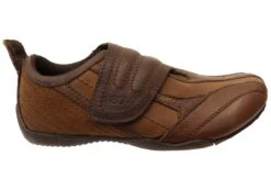 Slatters Zodiac Mens Leather Comfortable Shoes With Adjustable Strap(Slatters Zodiac Mens Leather Comfortable Shoes With Adjustable Strap)