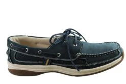 Slatters Shackle Mens Comfortable Leather Boat Shoes(Slatters Shackle Mens Comfortable Leather Boat Shoes)