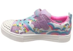 Skechers Girls Kids Twinkle Toes Twinkle Sparks Jumpin Clouds Shoes(Skechers Girls Kids Twinkle Toes Twinkle Sparks Jumpin Clouds Shoes) -Skechers Sale Store IMG 3075