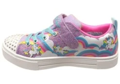 Skechers Girls Kids Twinkle Toes Twinkle Sparks Jumpin Clouds Shoes(Skechers Girls Kids Twinkle Toes Twinkle Sparks Jumpin Clouds Shoes) -Skechers Sale Store IMG 3077