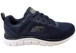 Skechers Mens Track Broader Memory Foam Lace Up Shoes(Skechers Mens Track Broader Memory Foam Lace Up Shoes)