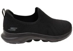 Skechers Womens GOwalk 7 Amina Comfortable Black Slip On Shoes(Skechers Womens Gowalk 7 Amina Comfort Black Slip On Shoes) -Skechers Sale Store IMG 3247