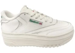 Reebok Club C Extra Womens Leather Comfortable Platform Sneakers(Reebok Club C Extra Womens Leather Comfortable Platform Sneakers)