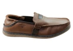 Pegada Bevan Mens Comfortable Leather Loafers Shoes Made In Brazil(Pegada Bevan Mens Comfortable Leather Loafers Shoes Made In Brazil)