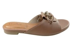 Usaflex Yvonne Womens Comfortable Leather Slides Sandals(Usaflex Yvonne Womens Comfortable Leather Slides Sandals)