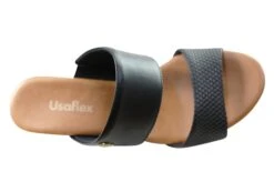 Usaflex Anita Womens Comfortable Leather Low Heel Slides Sandals(Usaflex Anita Womens Comfortable Leather Low Heel Slides Sandals) -Skechers Sale Store IMG 3415 487d22f8 38f6 4856 815b c4982cdf07af