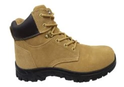 Mack Mens Leather Carpenter Lace Up Zip Safety Boots(Mack Mens Leather Carpenter Lace Up Zip Safety Boots)