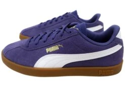 Puma Mens Club II Comfortable Leather Lace Up Sneakers(Puma Mens Puma Club Ii Comfortable Lace Up Sneakers) -Skechers Sale Store IMG 3694