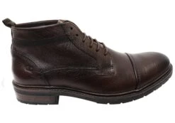 Democrata Riccardo Mens Brazilian Comfortable Leather Lace Up Boots(Democrata Riccardo Mens Brazilian Comfortable Leather Lace Up Boots)