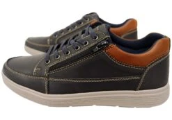 Explorer Rico Mens Comfortable Leather Lace Up Casual Shoes(Explorer Rico Mens Comfortable Leather Lace Up Casual Shoes) -Skechers Sale Store IMG 3812