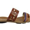 Andacco Energie Womens Comfortable Leather Flat Sandals Made In Brazil(Andacco Energie Womens Comfortable Leather Flat Sandals Made In Brazil)