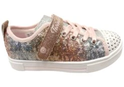 Skechers Kids S Lights Twinkle Sparks Sequin Flash Light Up Shoes(Skechers Girls Kids S Lights Twinkle Sparks Sequin Flash Light Up Shoes)
