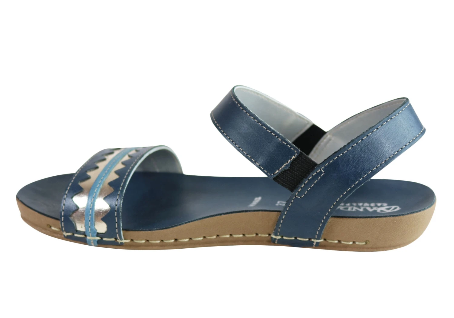 Andacco Teto Womens Comfortable Leather Flat Sandals Made In Brazil(Andacco Teto Womens Comfortable Leather Flat Sandals Made In Brazil) 3 Andacco Teto Womens Comfortable Leather Flat Sandals Made In Brazil(Andacco Teto Womens Comfortable Leather Flat Sandals Made In Brazil) - Image 3