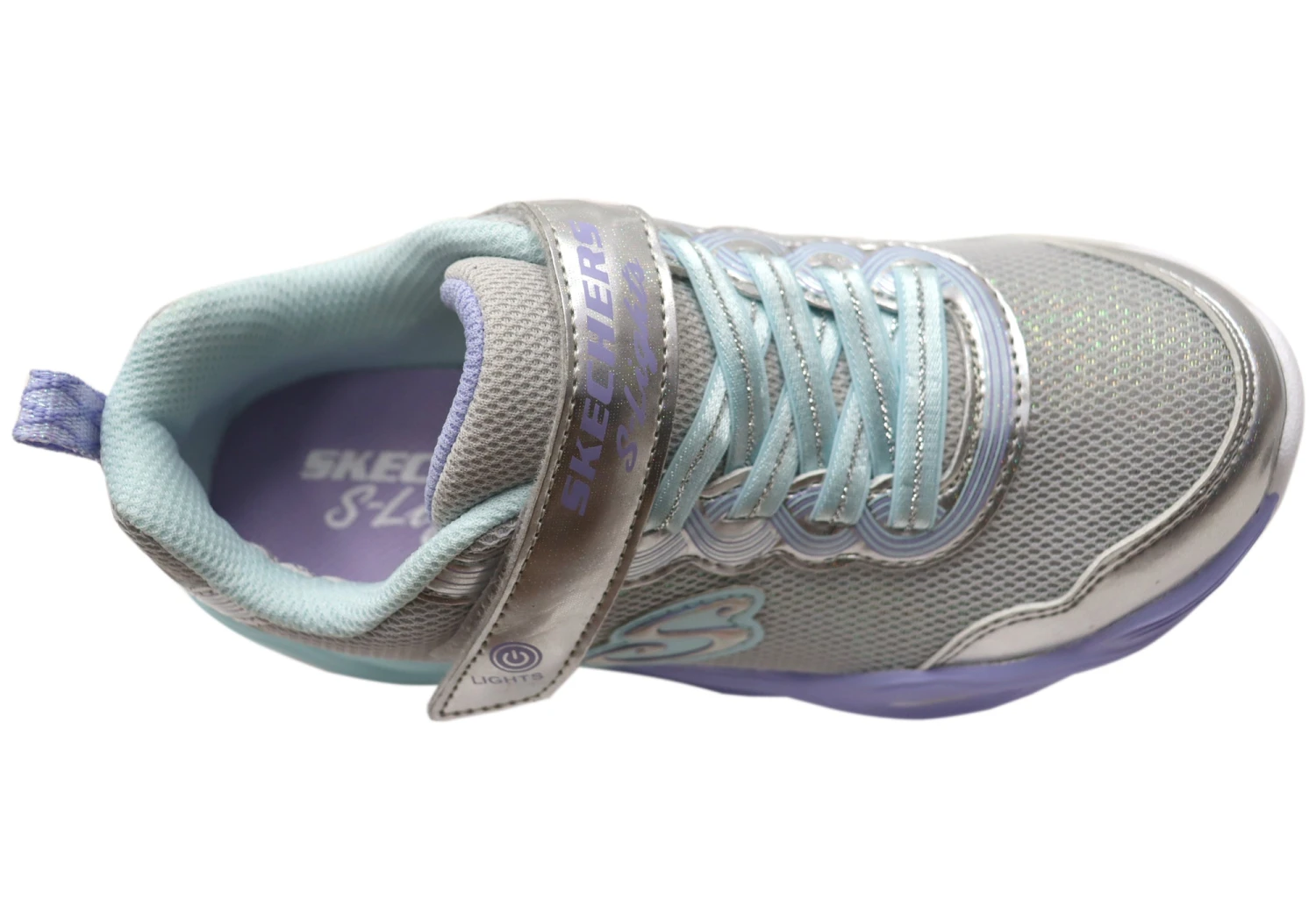 Skechers Girls Kids S Lights Twisty Glow Light Up Shoes(Skechers Girls Kids S Lights Twisty Glow Light Up Shoes) 2 Skechers Girls Kids S Lights Twisty Glow Light Up Shoes(Skechers Girls Kids S Lights Twisty Glow Light Up Shoes) - Image 2