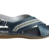 Andacco Veronique Womens Comfort Flat Leather Sandals Made In Brazil(Andacco Veronique Womens Comfortable Flat Leather Sandals Made In Brazil)