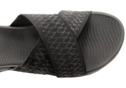 Skechers Womens On The Go 600 Enchanted Black Slide Sandals(Skechers Womens On The Go 600 Enchanted Black Slide Sandals) -Skechers Sale Store IMG 4276