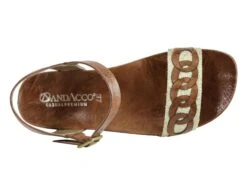 Andacco Corrie Womens Comfortable Leather Flat Sandals Made In Brazil(Andacco Corrie Womens Comfortable Leather Flat Sandals Made In Brazil) -Skechers Sale Store IMG 4284