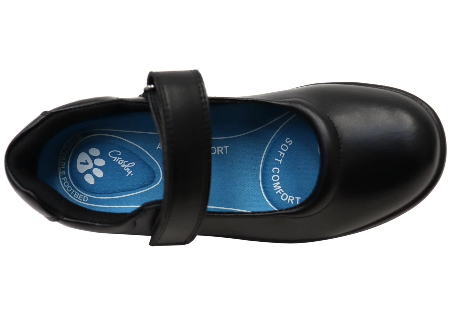 Grosby Ella Jnr 2 Kids Girls Leather Mary Jane School Shoes(Grosby Ella Jnr 2 Kids Girls Leather Mary Jane School Shoes) 2 Grosby Ella Jnr 2 Kids Girls Leather Mary Jane School Shoes(Grosby Ella Jnr 2 Kids Girls Leather Mary Jane School Shoes) - Image 2