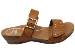 Scholl Orthaheel Jaylah Womens Comfortable Leather Slides Sandals(Scholl Orthaheel Jaylah Womens Comfortable Slides Sandals) -Skechers Sale Store IMG 4812 1