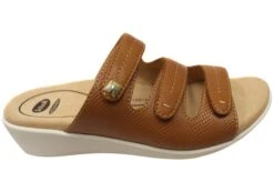 Scholl Orthaheel Tali Womens Comfortable Leather Slides Sandals(Scholl Orthaheel Tali Womens Comfortable Leather Slides Sandals)