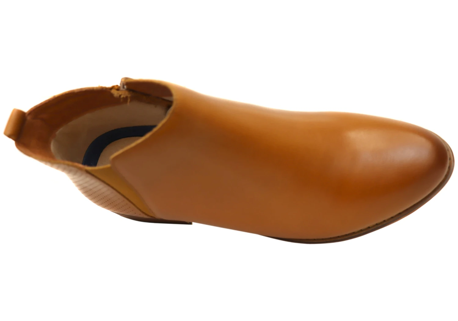 Florsheim Womens Comfortable Leather Mel Plain Toe Zip Boots(Florsheim Womens Comfortable Leather Mel Plain Toe Zip Boots) 3 Florsheim Womens Comfortable Leather Mel Plain Toe Zip Boots(Florsheim Womens Comfortable Leather Mel Plain Toe Zip Boots) - Image 3