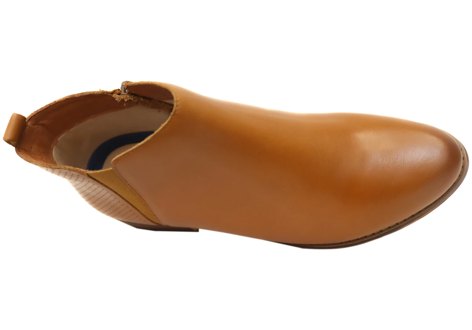 Florsheim Womens Comfortable Leather Mel Plain Toe Zip Boots(Florsheim Womens Comfortable Leather Mel Plain Toe Zip Boots) 8 Florsheim Womens Comfortable Leather Mel Plain Toe Zip Boots(Florsheim Womens Comfortable Leather Mel Plain Toe Zip Boots) - Image 8